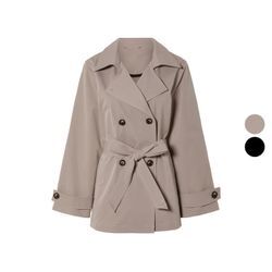 esmara® Damen Trenchcoat mit breitem Reverskragen