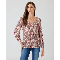 Shirt mit Paisley-Blumendruck