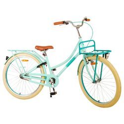 TPFSports Excellent Kinderfahrrad - Mädchen - 26 Zoll - Rücktritt + Handbremse - Schwarz