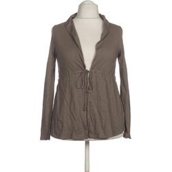 Opus Damen Strickjacke, grau, Gr. 40