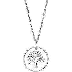 Kette mit Anhänger ENGELSRUFER "Lebensbaum, ERN-LILTREE", silber (silberfarben), Halsketten, Damen, Silber 925 (Sterlingsilber), L: 50cm B: 1,33mm, Made in Germany, B:1,33mm