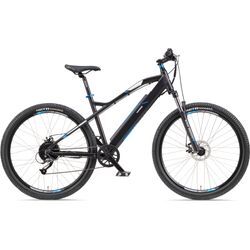 E-Bike TELEFUNKEN "Aufsteiger M924" Gr. 48, grau (anthrazit, blau), E-Bikes, 48cm, 29 Zoll (73,66cm), Mountainbike MTB Elektrofahrrad, Damen Herren, 27,5 / 29 Zoll, Pedelec