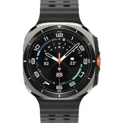 SAMSUNG Galaxy Watch Ultra 47 mm LTE Smartwatches Titan Nitrilkautschuk, 90-140 mm, Titanium Silver