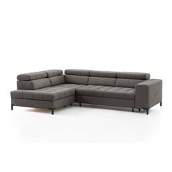 Ecksofa EXXPO - SOFA FASHION "Bocco, hochwertige Verarbeitung, toller Sitzkomfort, bequem, L-Form", bunt (melange), B:276cm H:75cm T:203cm, 100% PES, Sofas, wahlweise mit Bettfunktion u. Bettkasten, inkl. Kopfteilverstellung