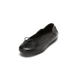 Ballerina MARC O'POLO "aus edlem Ziegenleder" Gr. 36, schwarz, Damen, Obermaterial: 100% Leder (Rind), unifarben, Schuhe