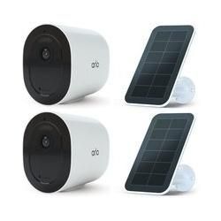 Arlo Go 2 LTE Kamera 2er-Set + Solar Ladegerät 2er-Set