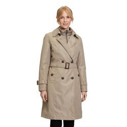 Trenchcoat BETTY BARCLAY "Betty Barclay 4 in 1 Jacke mit Funktion", Damen, Gr. 36, beige (stone beige), Obermaterial: 100% Polyester. Futter: 100% Polyester. Füllung: 100% Polyester., feminin, figurumspielend normal, Langarm, Mäntel