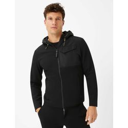 Brax Herren Sweatjacke Style SEVEN, Schwarz, Gr. L