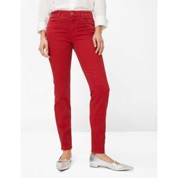 BRAX Damen Five-Pocket-Hose Style SHAKIRA, Rot, Gr. 34