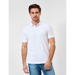 Brax Herren Polo Style PETEwhite, weiß, Gr. L