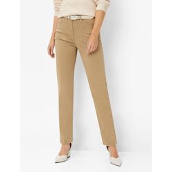 Raphaela by Brax Damen Five-Pocket-Hose Style PATTI STRAIGHT, Beige, Gr. 36