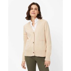 Brax Damen Strickjacke Style ALICIA, Beige, Gr. 34