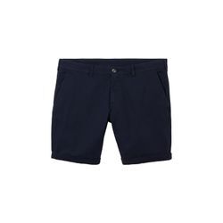 TOM TAILOR Herren Plus Size - Chino Shorts, blau, Uni, Gr. 46