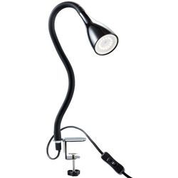 Led Klemm-Leuchte dimmbar Leselampe flexibel Tisch-Lampe schwarz 5W - B.k.licht