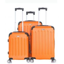 Reisekoffer Koffer 3 tlg Hartschale Trolley Set Kofferset Handgepäck Gepäck Reisetasche