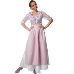 tectake® Frauenkostüm Maxi-Dirndl Neuschwanstein Modell 1