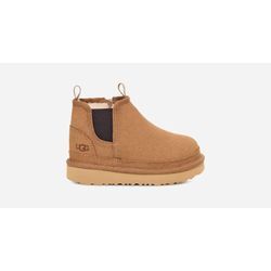 UGG® Neumel Chelsea-Boot für Kinder in Brown, Größe 30, Leder