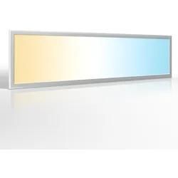 CCT LED Panel 120x30cm 36W 3000K-6000K | Rahmen silber