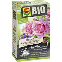 Compo - bio Rosen Langzeit-Dünger mit Schafwolle 2kg