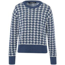 Rundhals-Pullover Fadenmeister Berlin blau