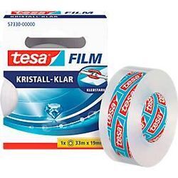 tesa Film kristallklar, 33 m x 19 mm, 10 Rollen