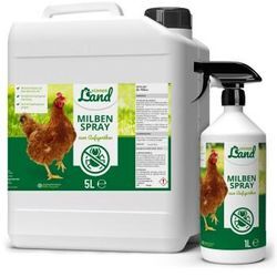 HÜHNER Land Milben Spray 5L + 1L Flasche