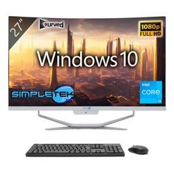 Simpletek D 27" Core i3 2.5 GHz - SSD 512 GB - 16GB QWERTY - Italienisch