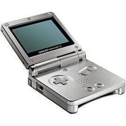 Nintendo Game Boy Advance SP - Silber