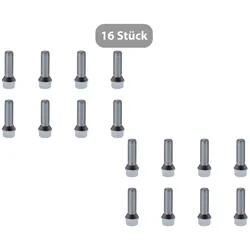 Radschraube Radbolzen M14 x 1,25 Kegelbund 17 Länge 35 mm 16 Schrauben