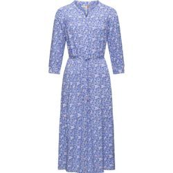 Ragwear Sommerkleid Damen gemustert, blau