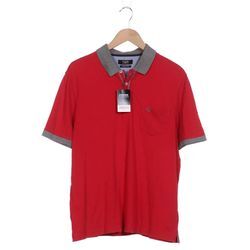 Bugatti Herren Poloshirt, rot, Gr. 56