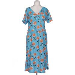 hessnatur Damen Kleid, blau, Gr. 36