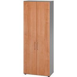 HAMMERBACHER Aktenschrank 968T6, V968T6/G/N/BS grafit, nussbaum 5 Fachböden 80,0 x 42,0 x 215,6 cm