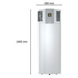 Warmwasser-Wärmepumpe wwk 300 electronic Warmwasserversorgung 300 l - Stiebel Eltron