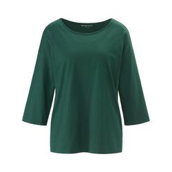 Rundhals-Shirt Gurli Green Cotton grün