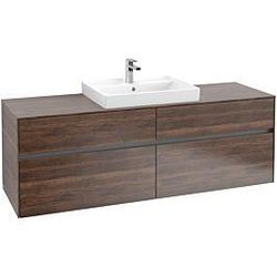 Villeroy & Boch Collaro Waschtischunterschrank C02500VH 160x54,8x50cm, Waschtisch mittig, Arizona Oak