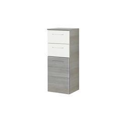 smart Midischrank Onda ¦ grau ¦ Maße (cm): B: 35 H: 90,5 T: 33