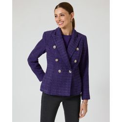 Blazer aus Bouclé Modell "Wow"