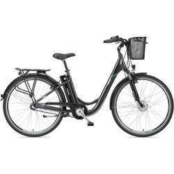 E-Bike TELEFUNKEN "Multitalent RC830" E-Bikes Gr. 48 cm, 28 Zoll (71,12 cm), grau (anthrazit) Pedelec, Elektrofahrrad für Damen u. Herren, Cityrad