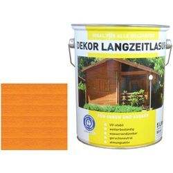 5 Liter Premium Holzlasur lf Holzschutzlasur Feuchteschutz Teak