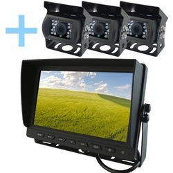 Parkkamera-Kit Yatek 9' AHD-Display + 3 Rückfahrkameras 1080P für das Parken Yatek