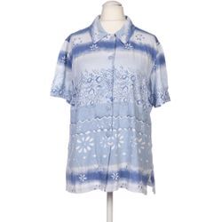 Peter Hahn Damen Bluse, blau, Gr. 40