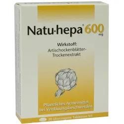 NATU HEPA 600 mg überzogene Tabletten 20 St