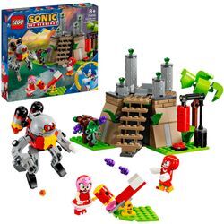 LEGO Konstruktionsspielzeug Sonic the Hedgehog Knuckles und der Schrein des Master Emerald