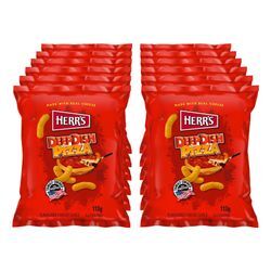 Herr's Cheese Curls Deep Dish Pizza 113g, 12er Pack