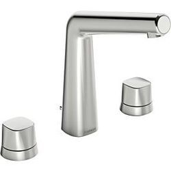 Hansa Hansadesigno Waschtisch-3-Loch-Armatur 51052183 mit Ablaufgarnitur, Ausladung 141 mm, chrom