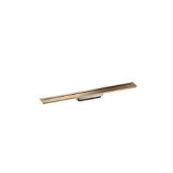 hansgrohe Drain Duschrinne 42520140 700mm, Fertigset, frei im Raum, brushed bronze