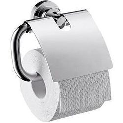 hansgrohe Papierhalter Axor Citterio 41738000 mit Deckel, Metall, chrom