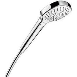 hansgrohe Croma Select E Multi Handbrause 26810400 weiß chrom, DN15, Brausekopf Ø 11 cm