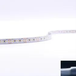 Strip 24V CRI90 LED Streifen 5M 12W/m 240LED/m 8mm - Lichtfarbe: Kaltweiß 6000K ...